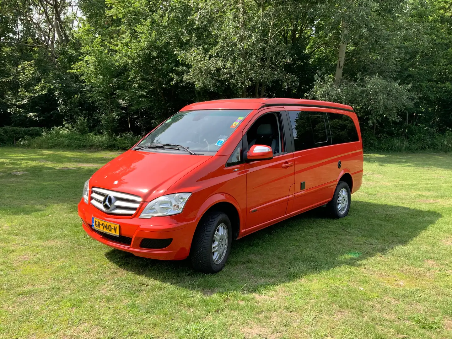 Mercedes-Benz Viano Viano 4x4 westfalia Rood - 2
