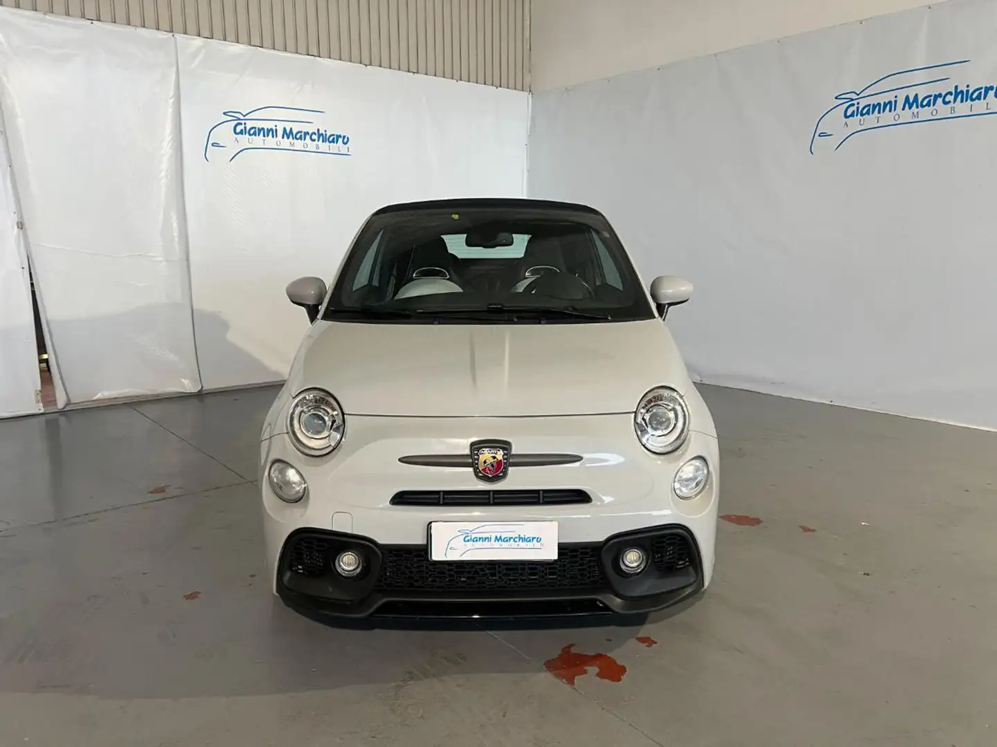 Abarth 595 C 1.4 Turbo T-Jet 140 CV MTA ITALIA GARAGE CUSTOM Gris - 2