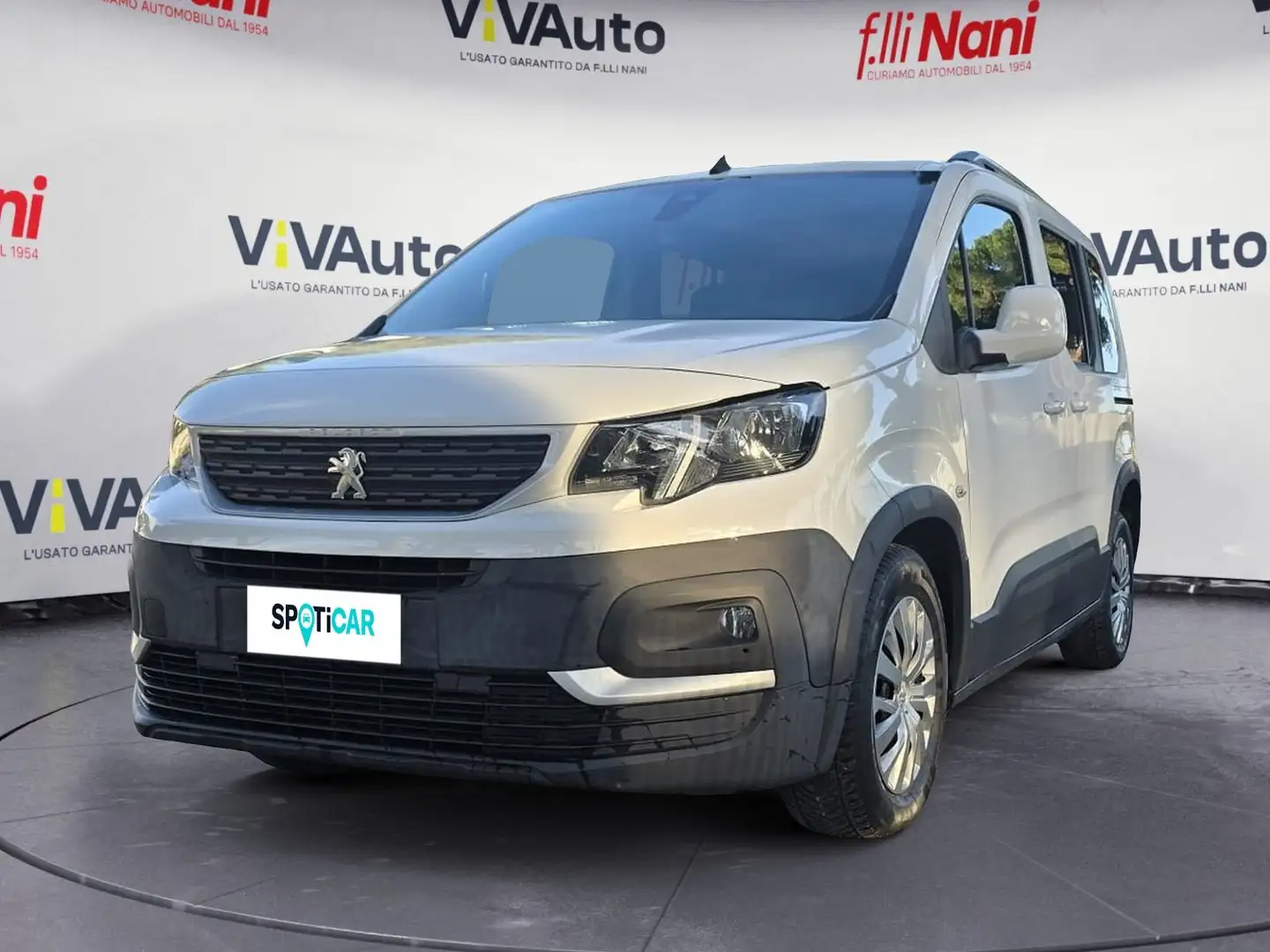 Peugeot Rifter 1.5 BlueHDi 130 S&S EAT8 Allure Standard Blanc - 1