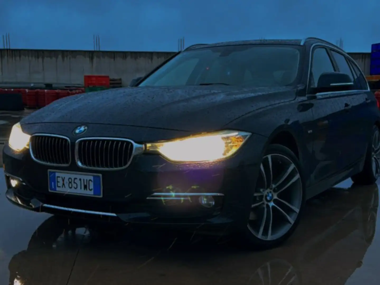 BMW 320 320d Touring Sport Nero - 2