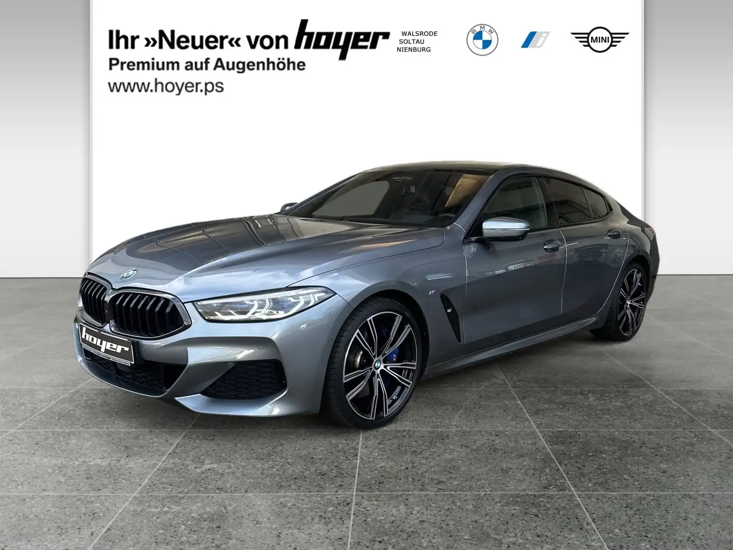 BMW 840 d xDrive Gran Coupé M Sportpaket DAB WLAN Grau - 1