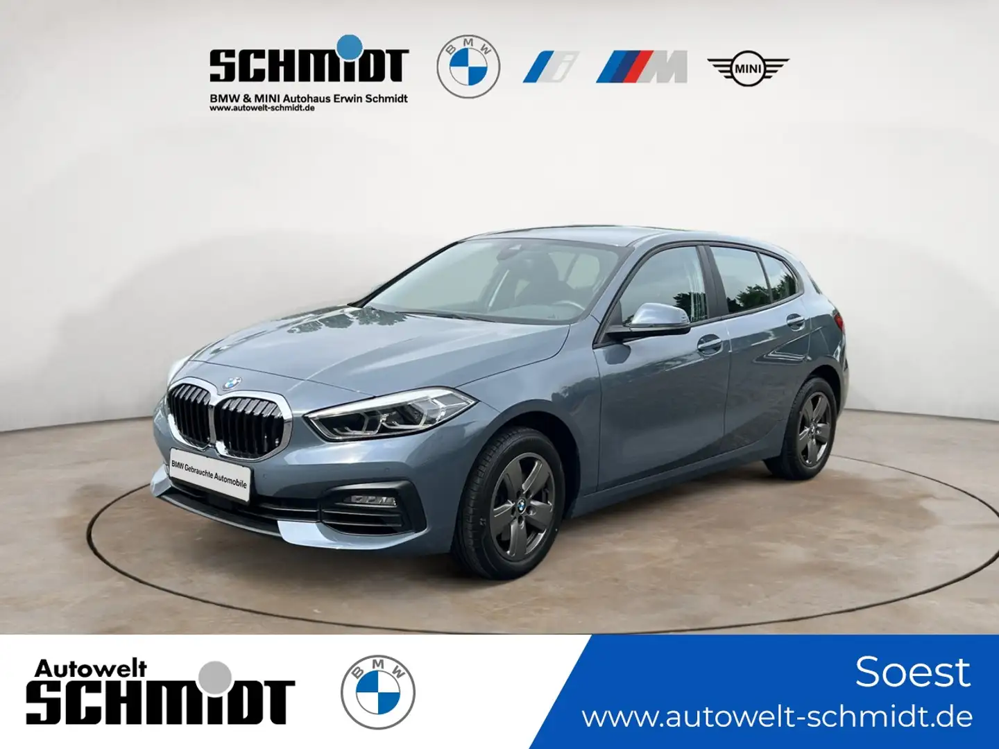 BMW 118 i Advantage + 2Jahre-BPS.-GARANTIE Gris - 1