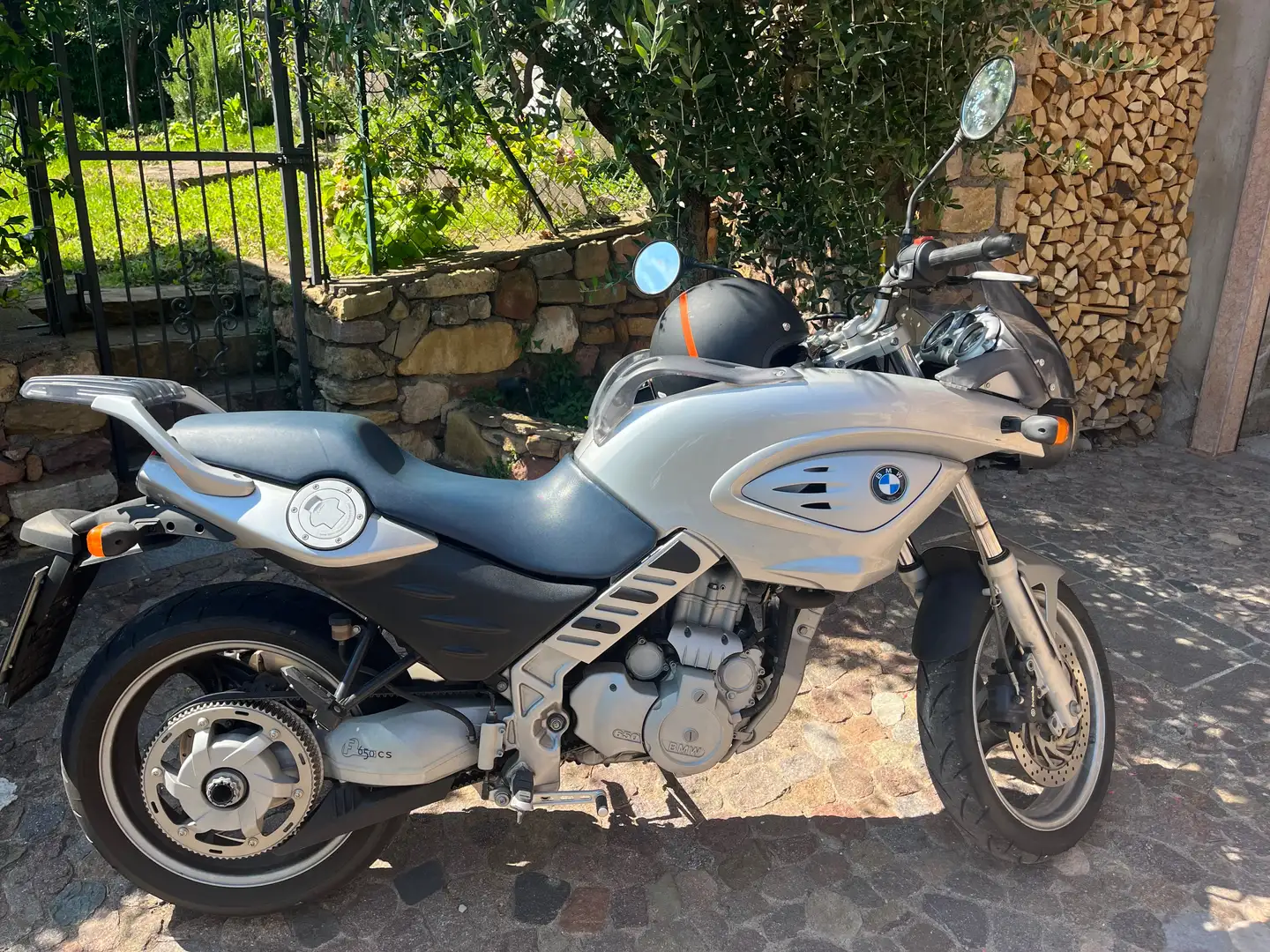 BMW F 650 CS Szary - 1