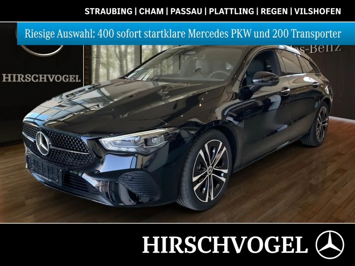 Mercedes-Benz CLA 180 SB Progressive Line+Night+Pano+DISTRONIC Schwarz - 1