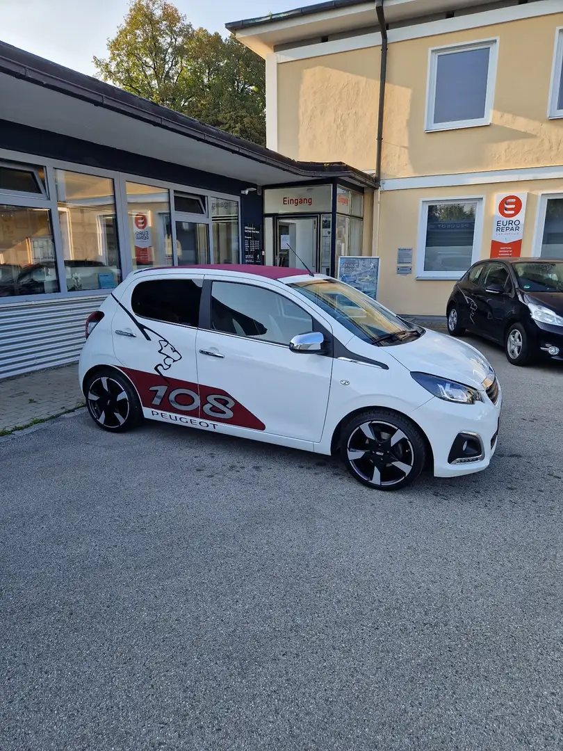 Peugeot 108 Nur 25tkm Tüv&Service NEU Allure PureTech Top Weiß - 1