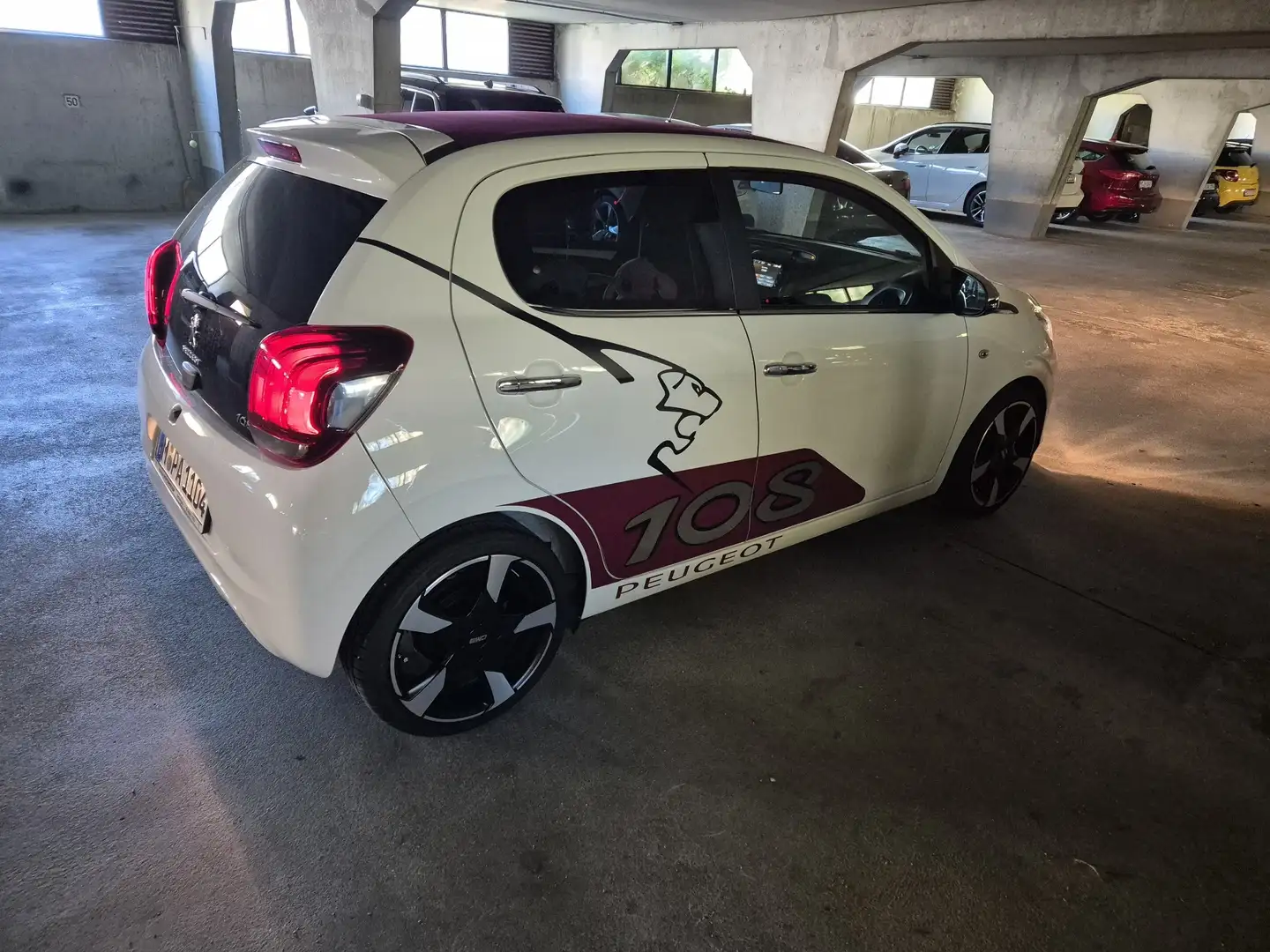 Peugeot 108 Nur 25tkm Tüv&Service NEU Allure PureTech Top Weiß - 2