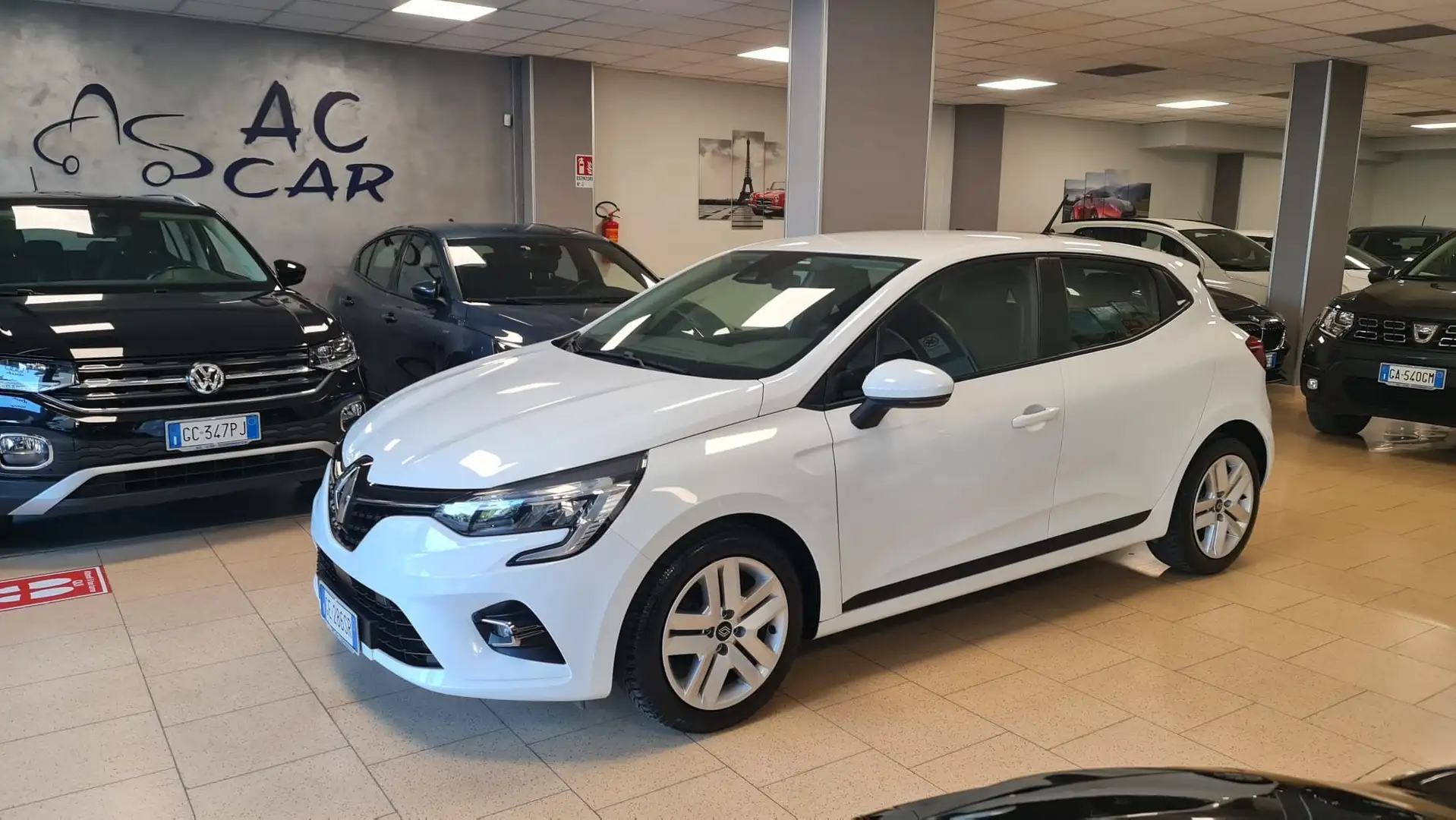 Renault Clio Clio 1.0 tce Business 90cv my21 Blanc - 1