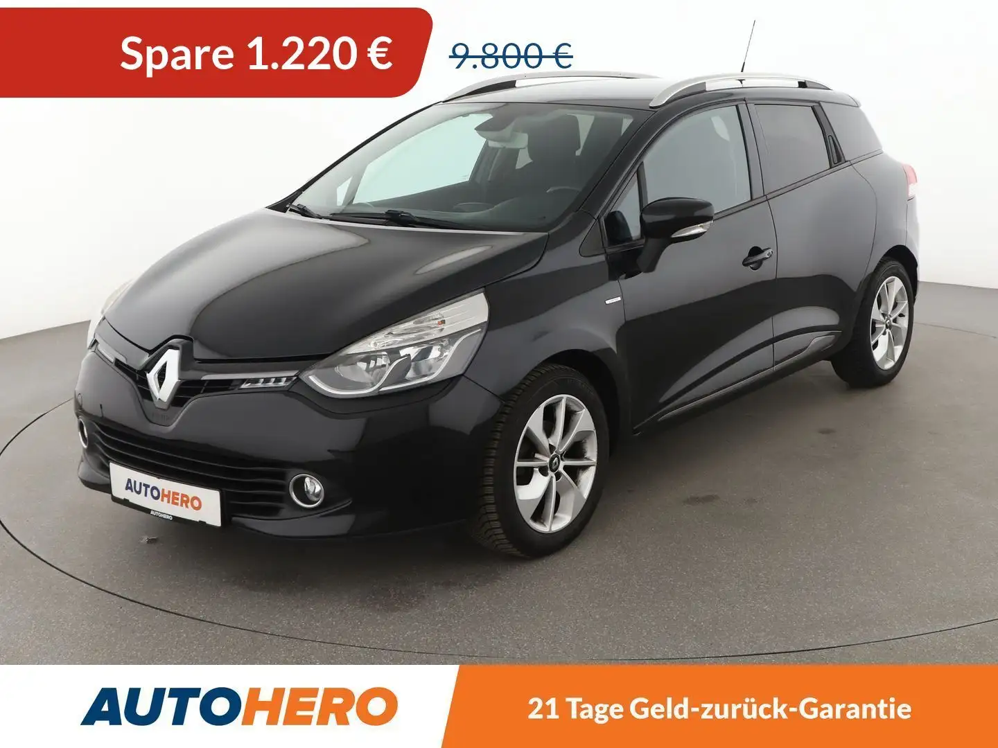 Renault Clio 1.2 Limited *NAVI*PDC*TEMPO*KLIMA*ALU* Schwarz - 1