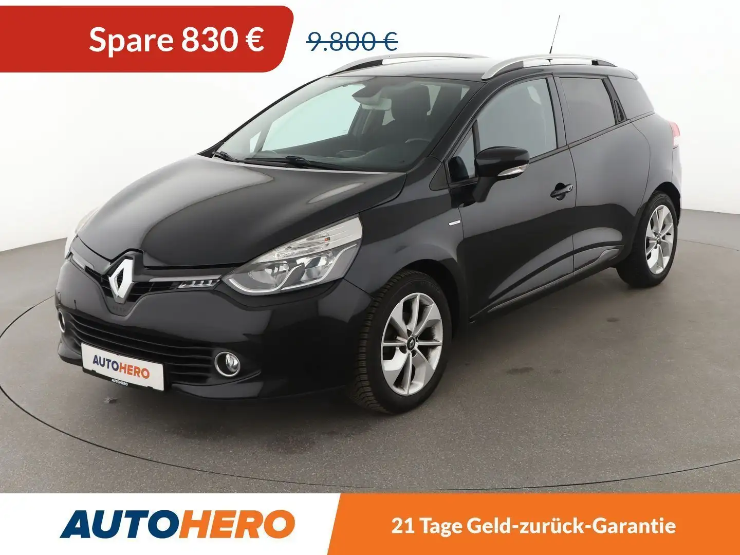 Renault Clio 1.2 Limited *NAVI*PDC*TEMPO*KLIMA*ALU* Schwarz - 1