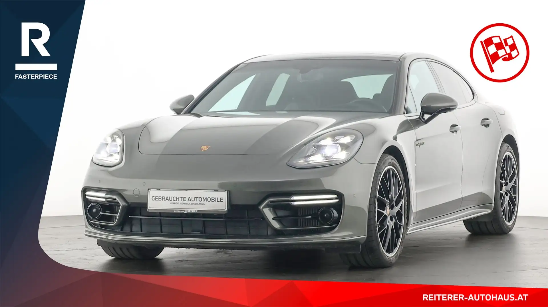Porsche Panamera 4S Hybrid Grün - 1