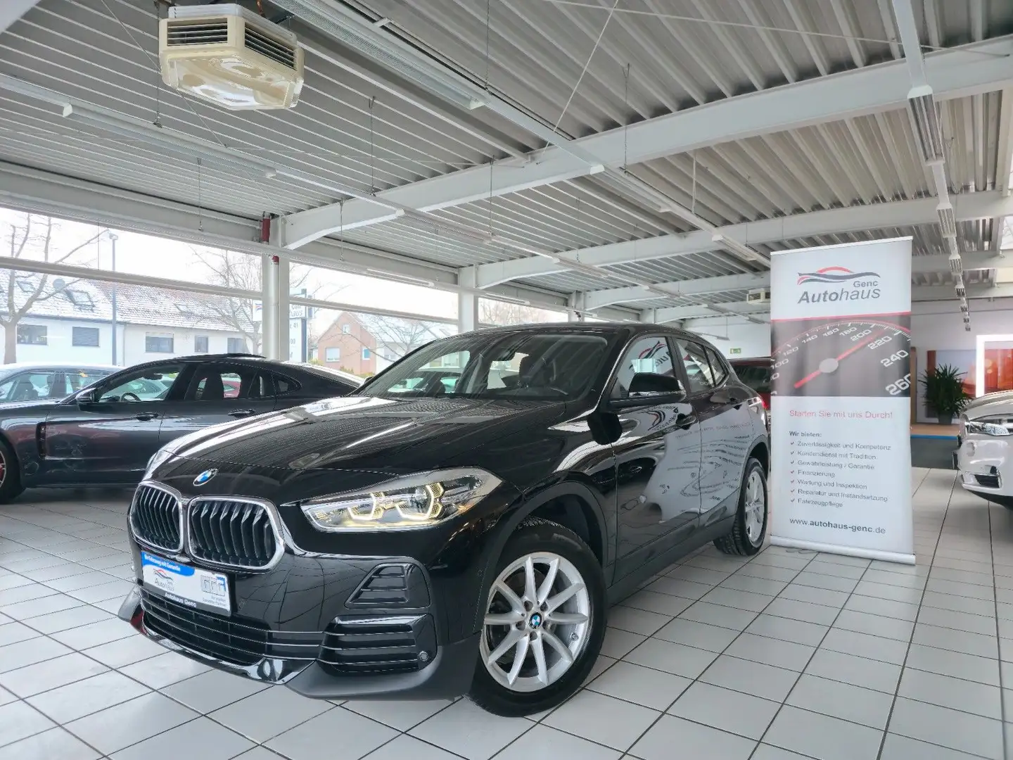 BMW X2 sDrive18d Advantage Kamera LED Klimaautomatik Noir - 1
