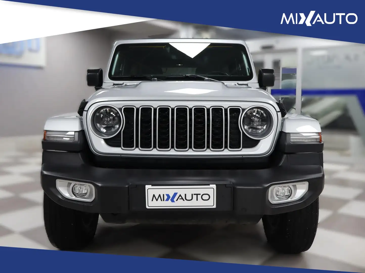 Jeep Wrangler 2.0T Sahara GME 270CV 8ATX Argento - 2