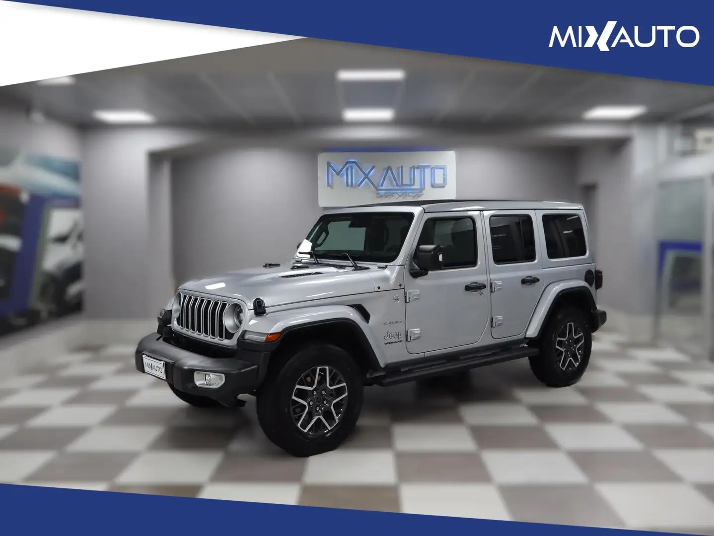 Jeep Wrangler 2.0T Sahara GME 270CV 8ATX Argento - 1