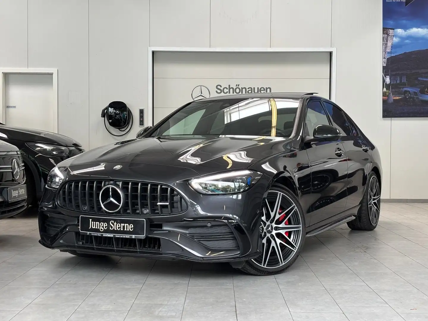 Mercedes-Benz C 43 AMG Mercedes-AMG C 43 4M PERF.SITZ+DRIVER+DYNAM+STHZ Grau - 1