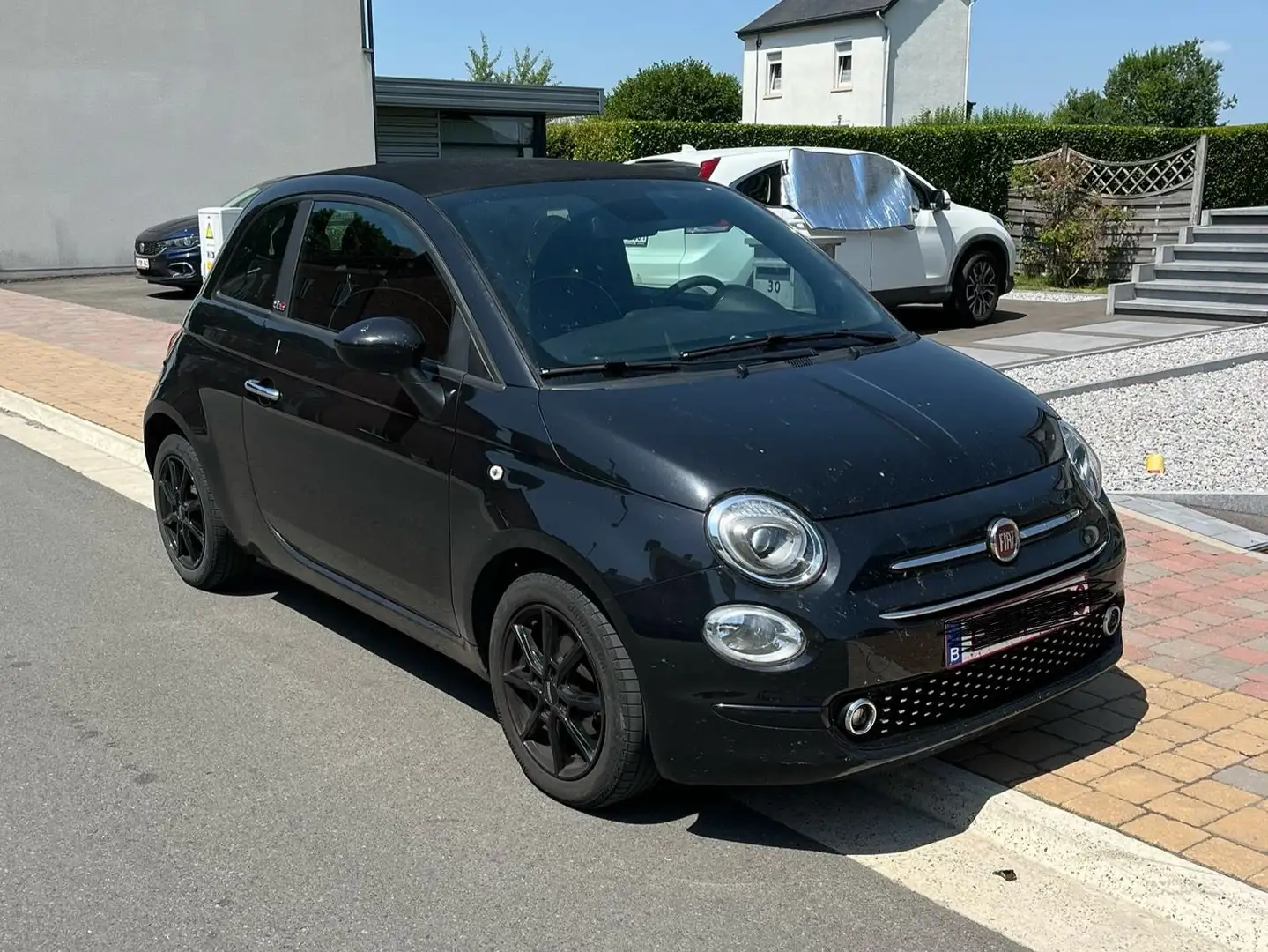 Fiat 500C 500C 1.2i Rockstar MTA (EU6d-TEMP) Noir - 1
