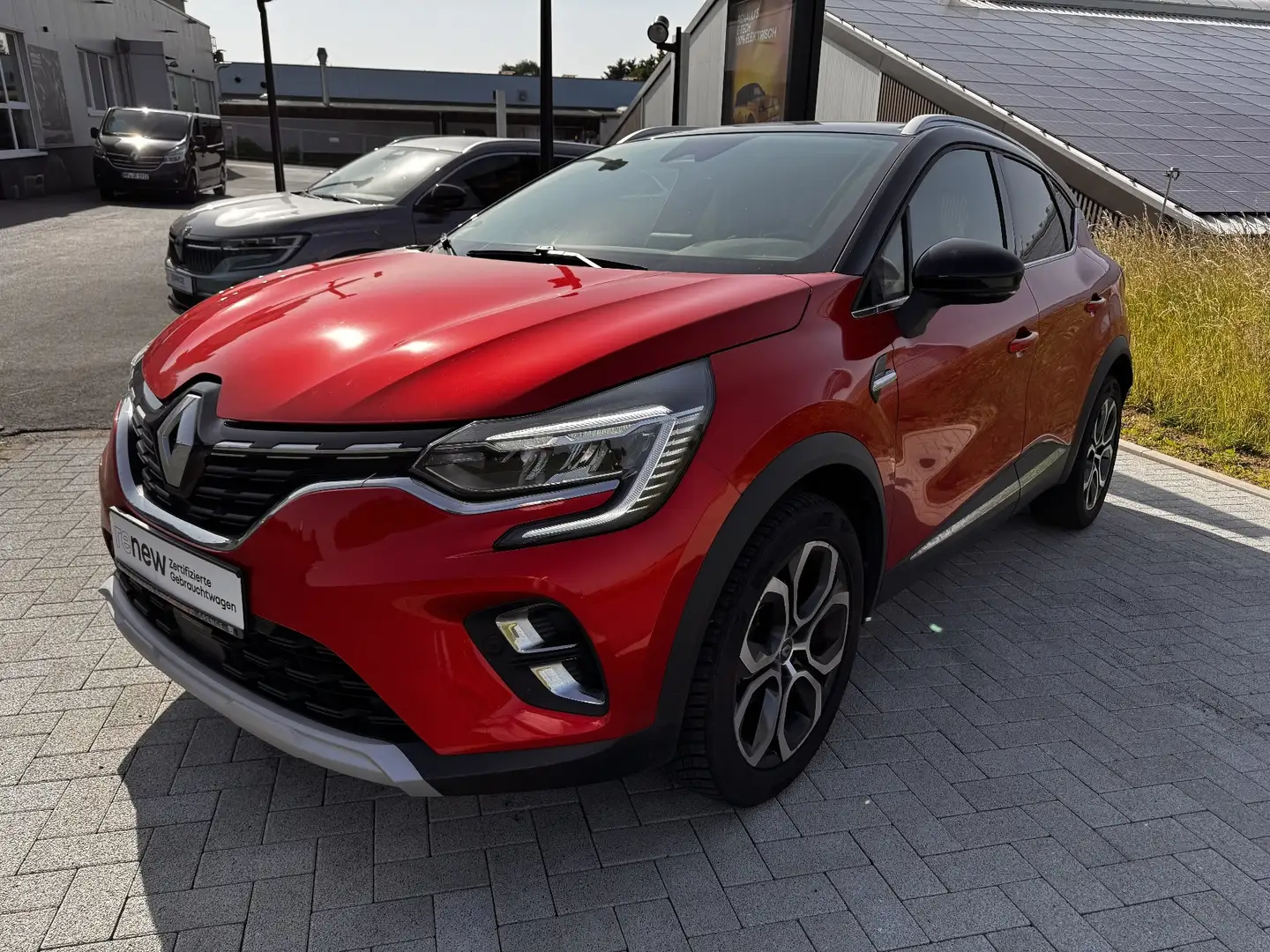 Renault Captur INTENS TCE 130 SITZH+PDC+RFK+AHK+NAVI 9,3" Rot - 2