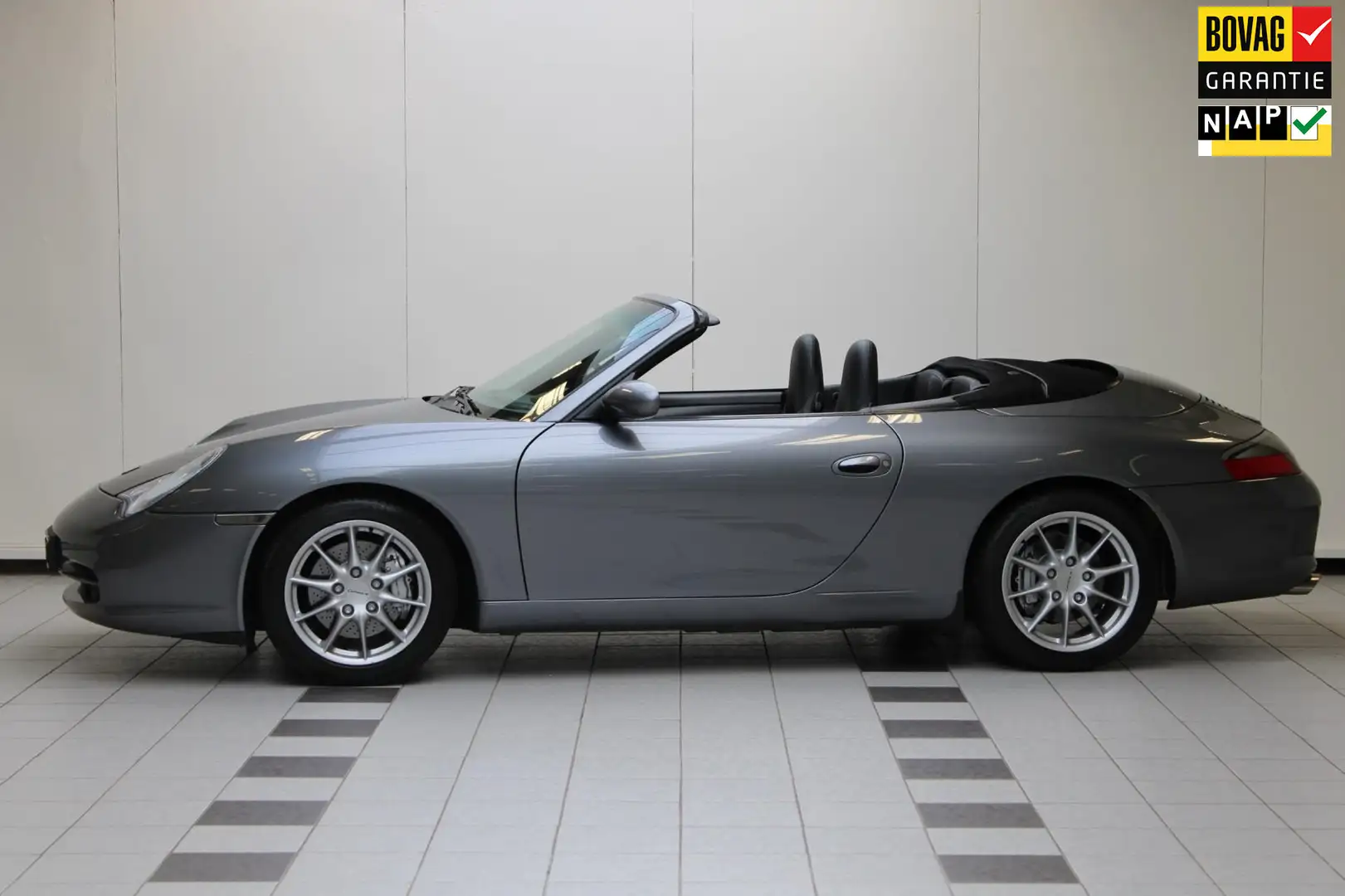 Porsche 911 Cabrio 3.6 Carrera 4*1e Eigenaar*Hardtop*Nap* Grijs - 1