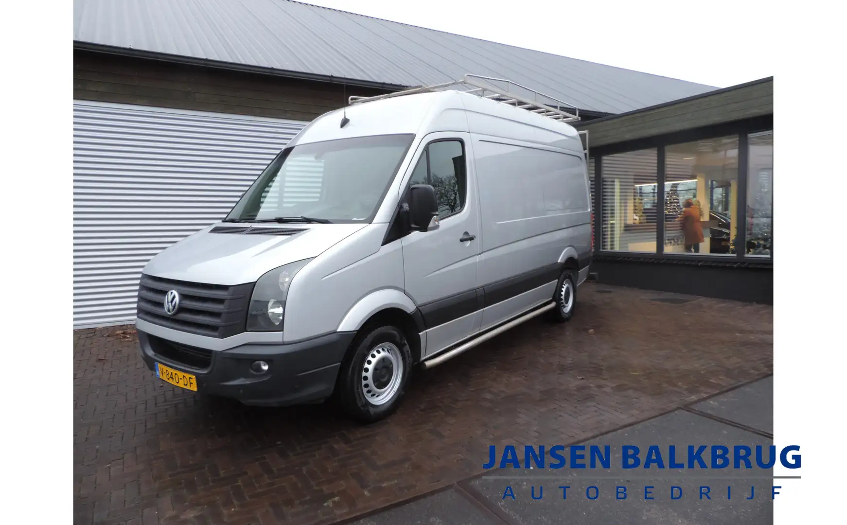 Volkswagen Crafter 35 2.0 TDI L2H2 3.5 trekhaak ZEER MOOI compleet Argent - 1