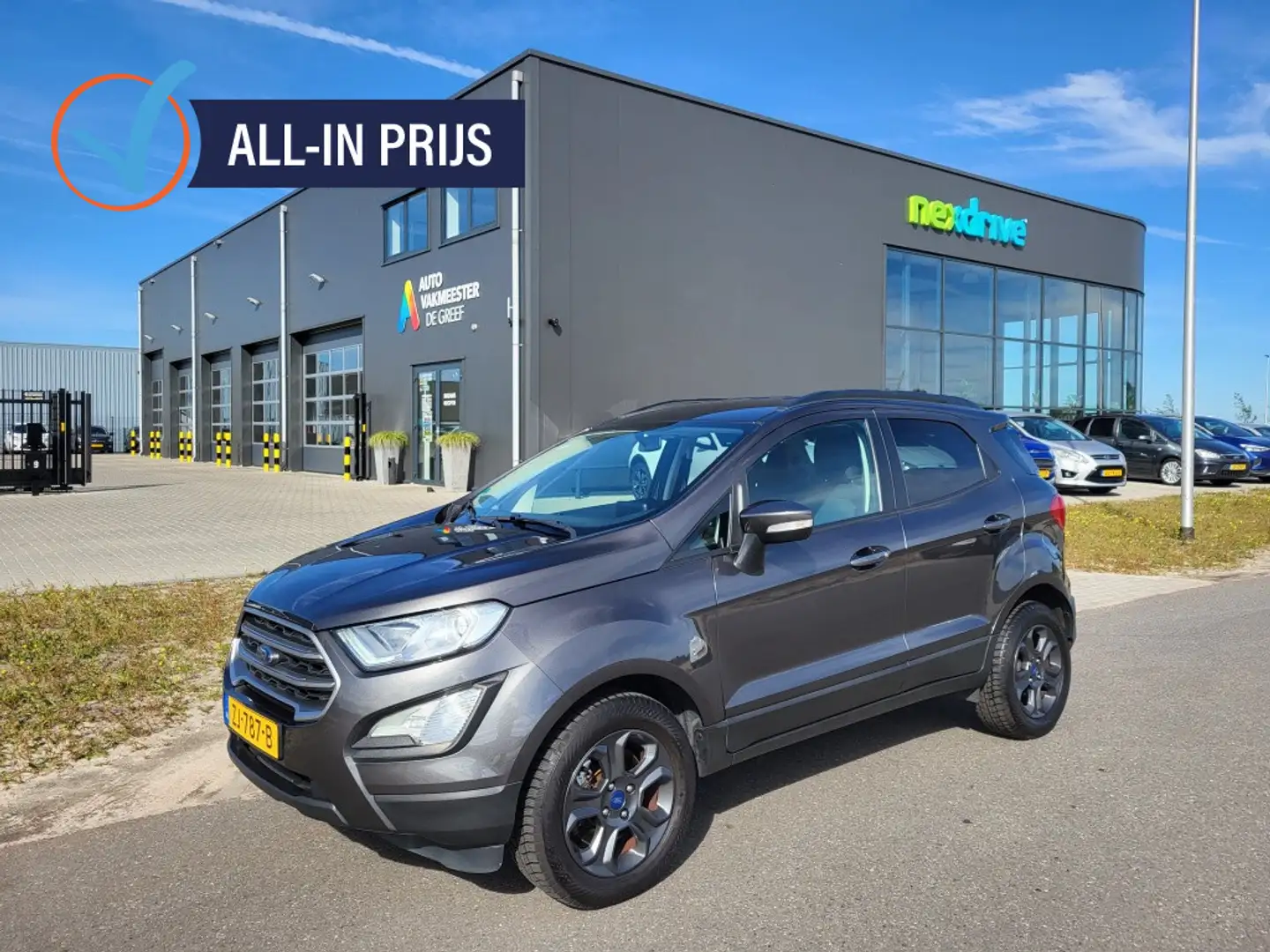 Ford EcoSport 1.0 Ecoboost 125 pk Trend Ultimate Gris - 1