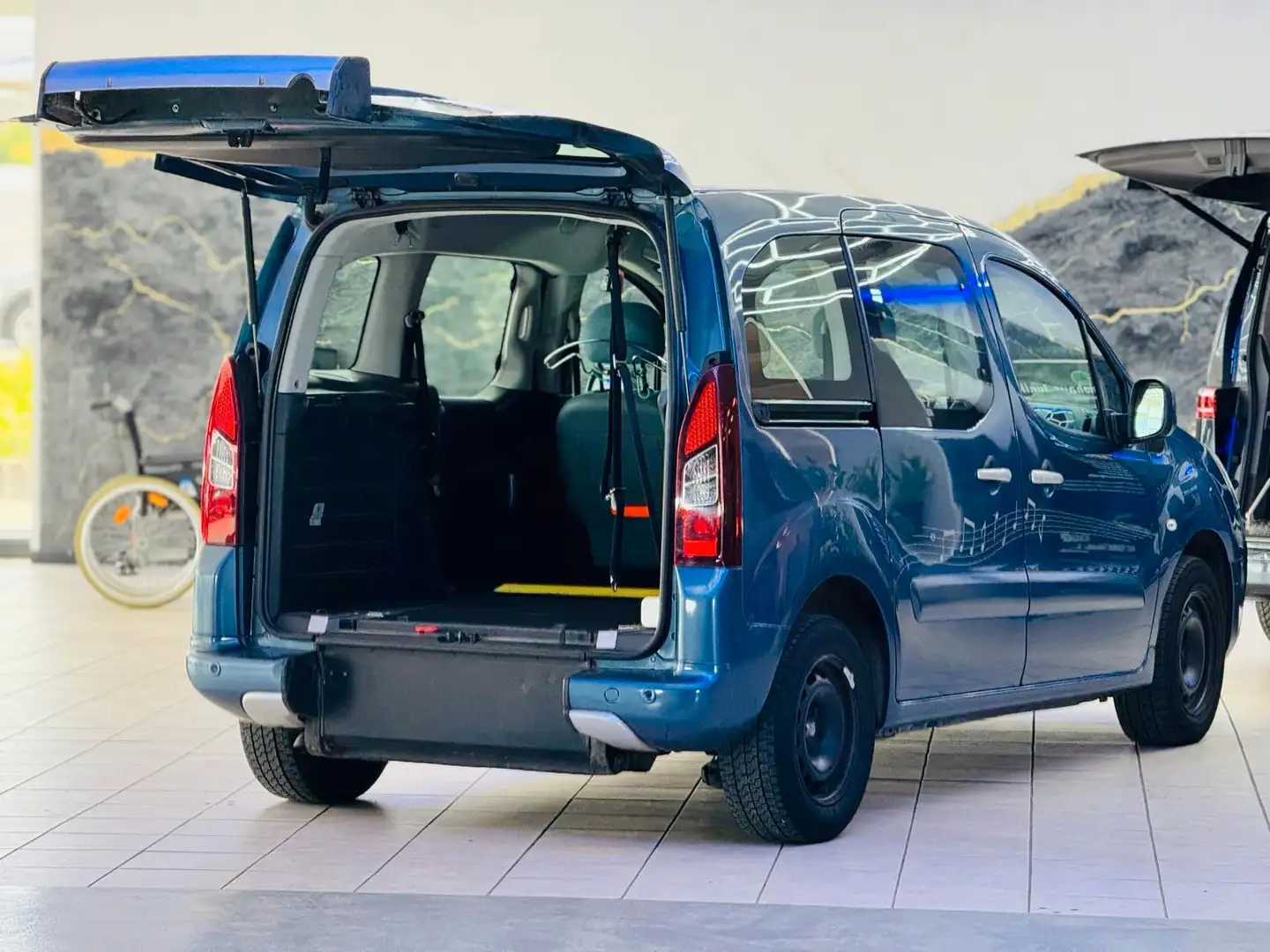 Citroen Berlingo -Automatik-Behindertengerecht-Rampe- Bleu - 2
