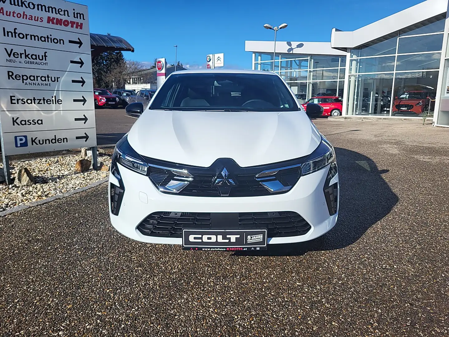Mitsubishi Colt 1,0 MPI-T Intense Weiß - 2
