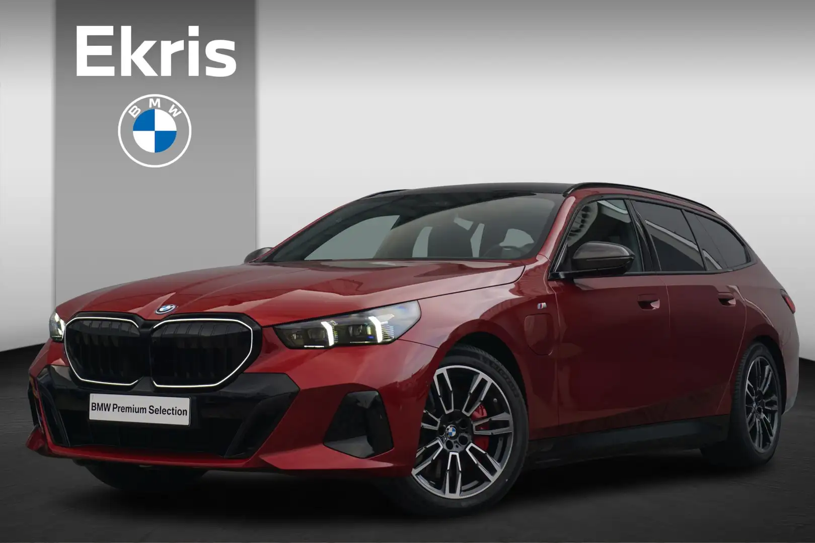 BMW 550 5 Serie Touring 550e xDrive M Sportpakket Pro Pano Rouge - 1