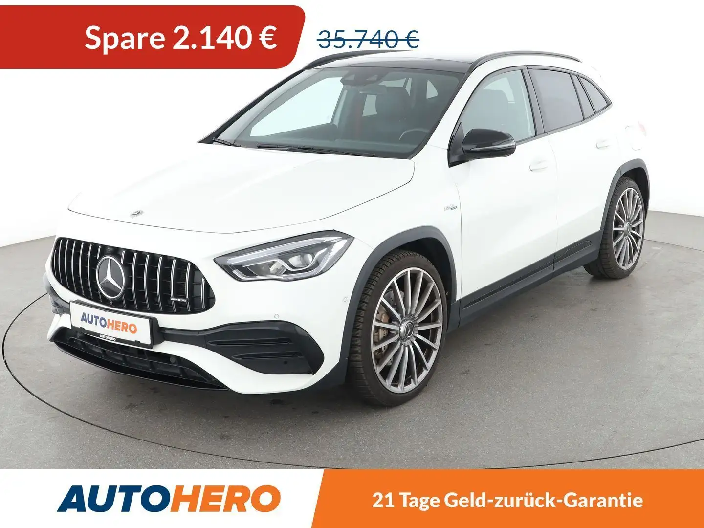 Mercedes-Benz GLA 35 AMG GLA 35 AMG 4Matic Aut*LED*TEMPO*CAM*PANO*SHZ*PDC* Weiß - 1
