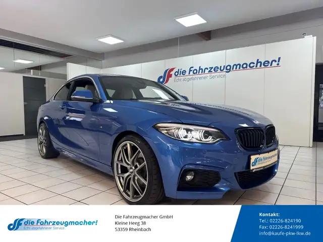 BMW 230 i M Sport Coupe Sportpaket Navi LED Blen.Fernl. Ku