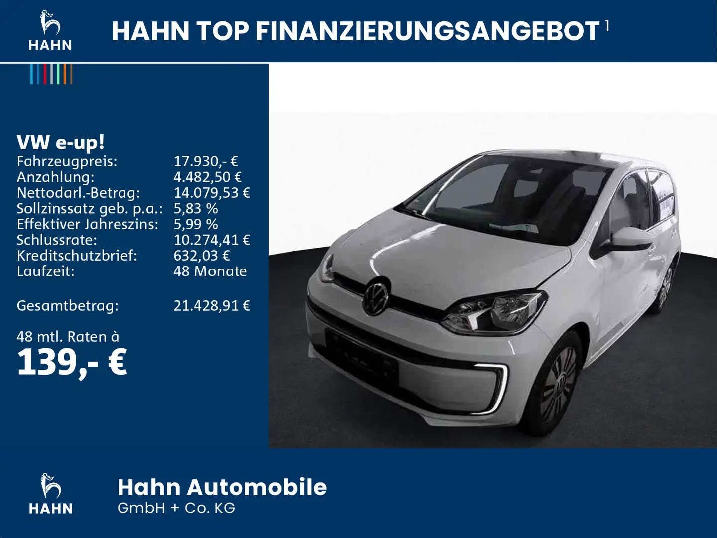 Volkswagen e-up! Move UP! Style Plus Climatr CAM GRA Sitzzg Weiß - 2