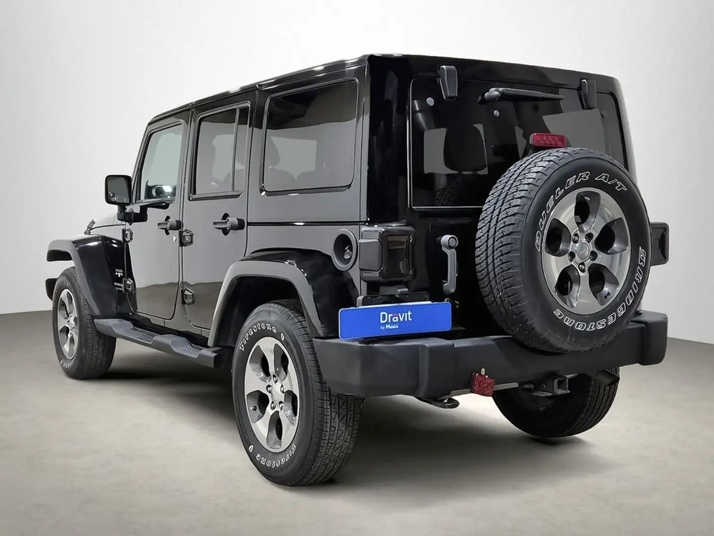 Jeep Wrangler 3.6 V6 Sahara Auto Negro - 2
