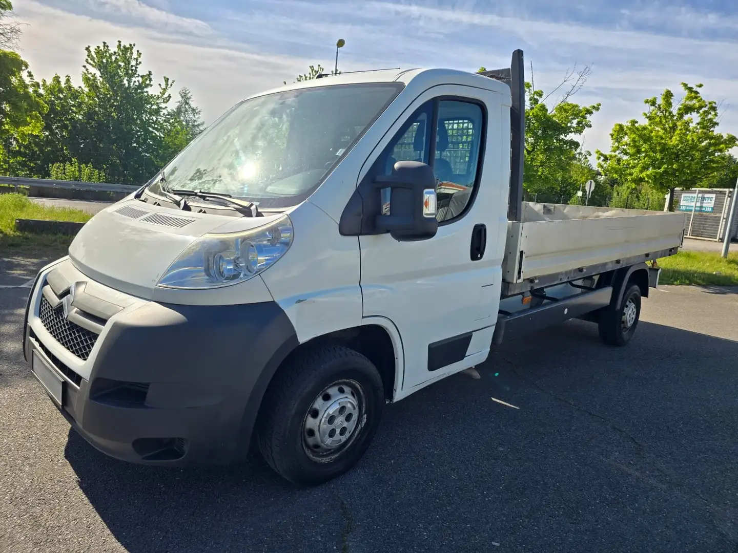 Citroen Jumper Pritsche 33 L3 HDi 130 FAP Klima 3-Sitze 1.Hand Weiß - 1