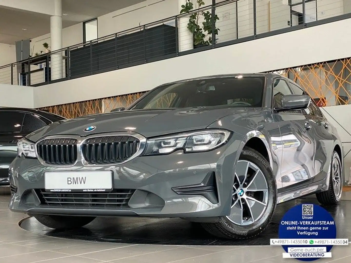 BMW 318 d Lim Advantage Shadow CockpitPro Memory eGSD Grijs - 1