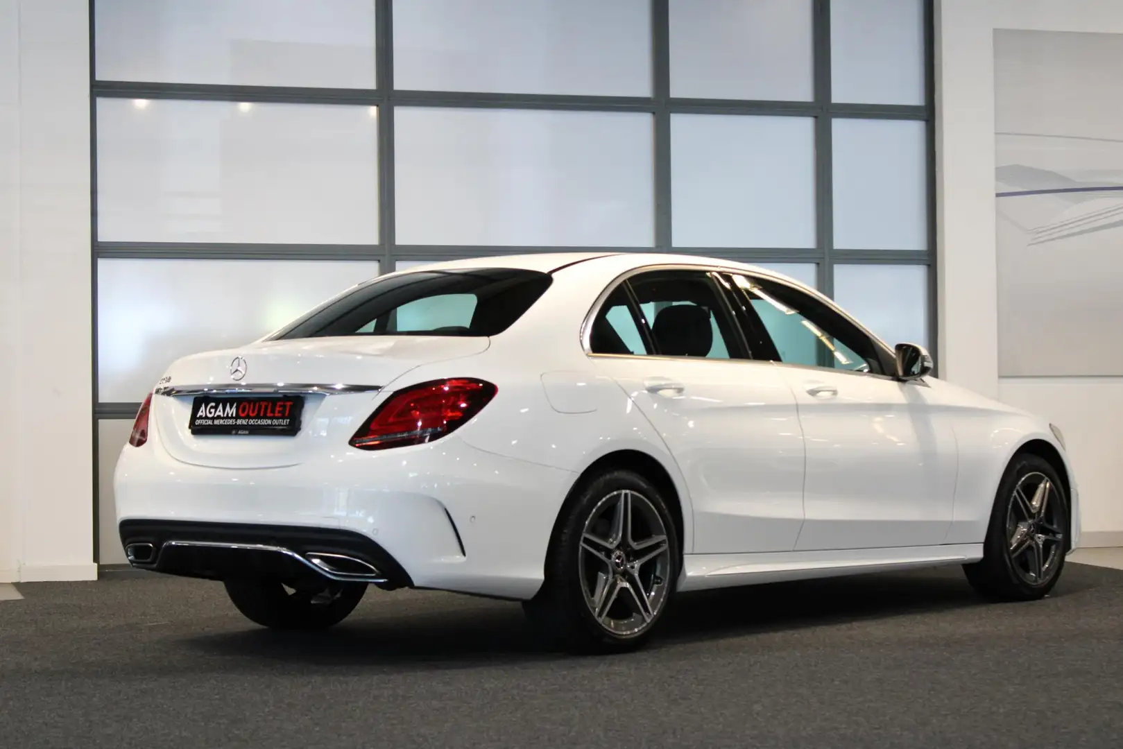 Mercedes-Benz C 180 Limousine Business Solution AMG Wit - 2