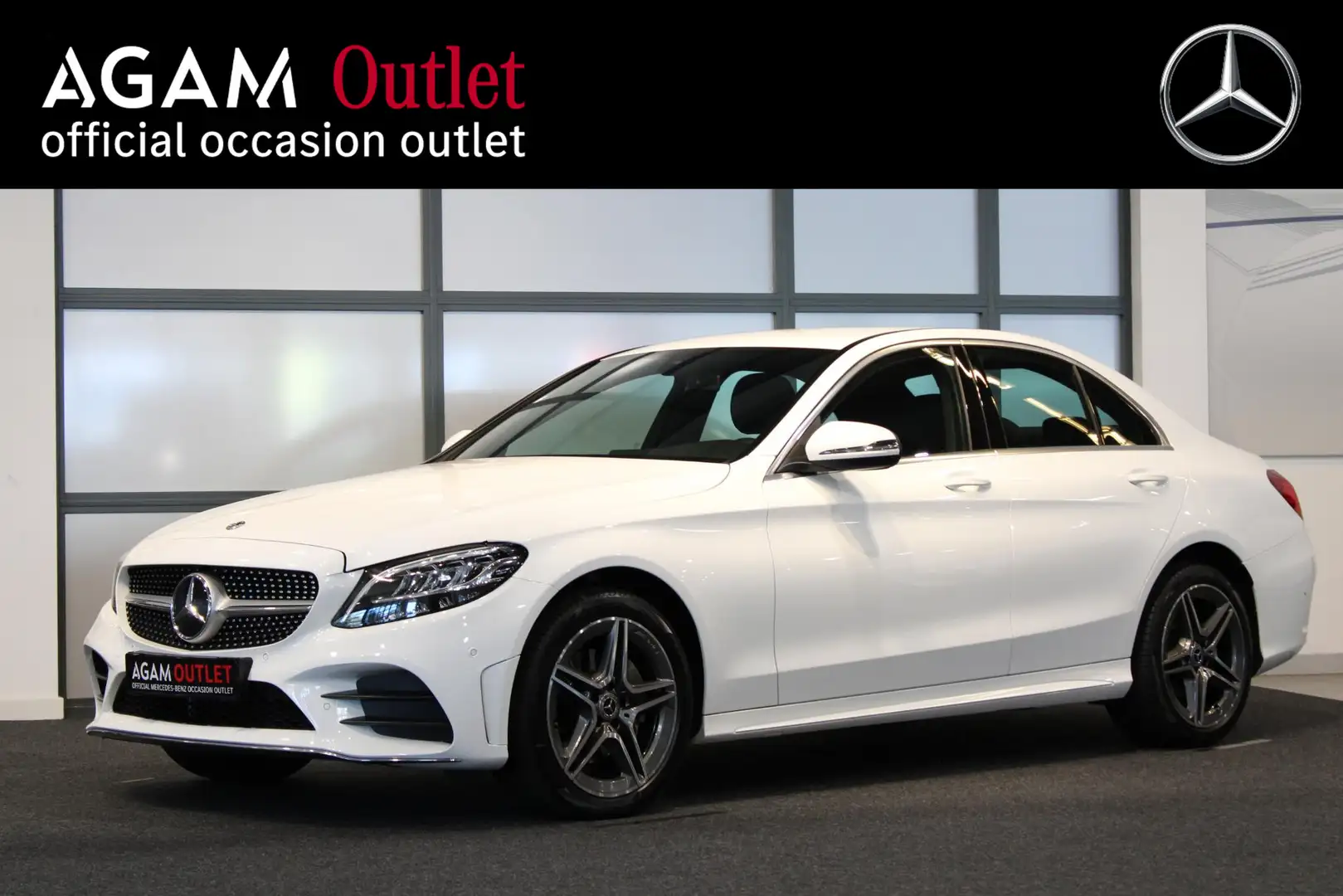 Mercedes-Benz C 180 Limousine Business Solution AMG Wit - 1