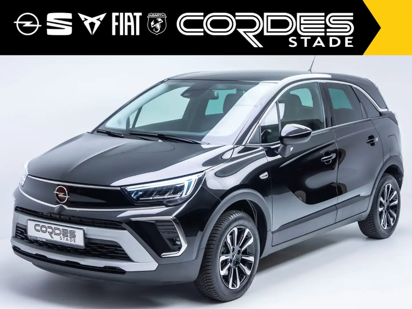 Opel Crossland Elegance 1.2 Turbo Automatik AHK PDC (100) Schwarz - 2