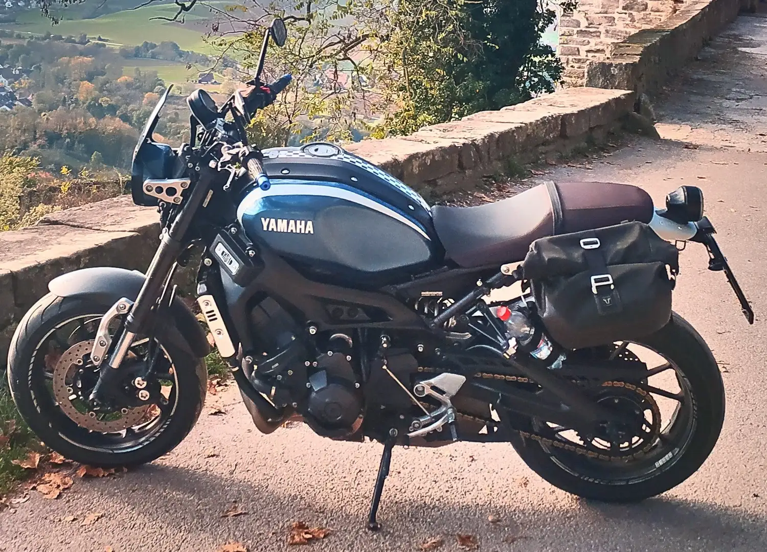 Yamaha XSR 900 RN 43 Bleu - 2