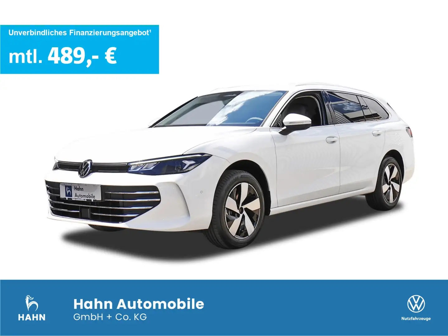 Volkswagen Passat Variant Passat Business 2,0 l TDI SCR 110 kW AHK Wit - 1