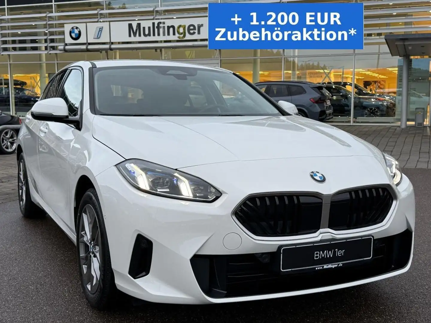 BMW 120 Premium Adaptiv LED Driv Ass DAB 16" Klima PDC Weiß - 2