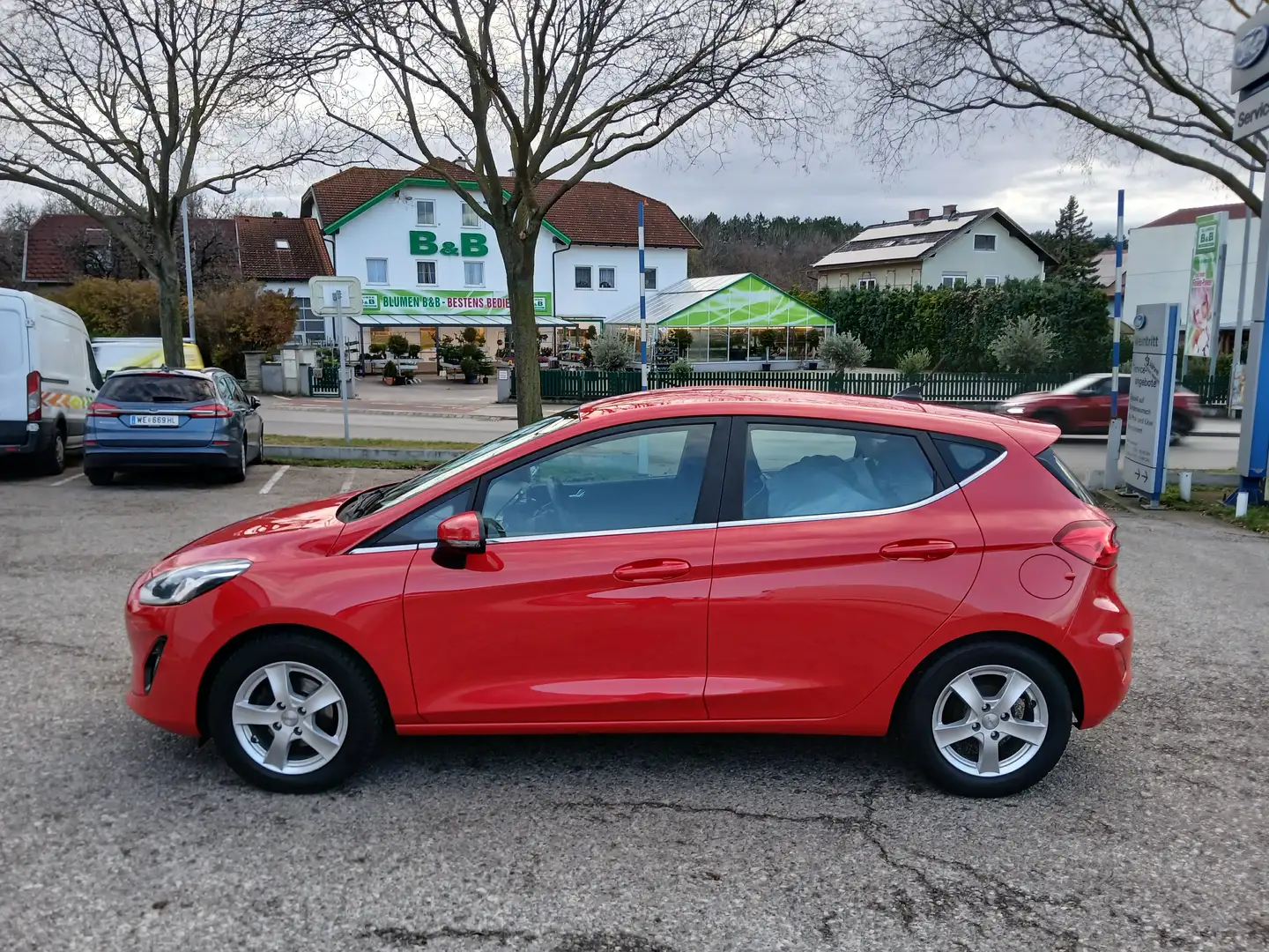 Ford Fiesta Titanium 1,0 EcoBoost Automatik Rot - 2