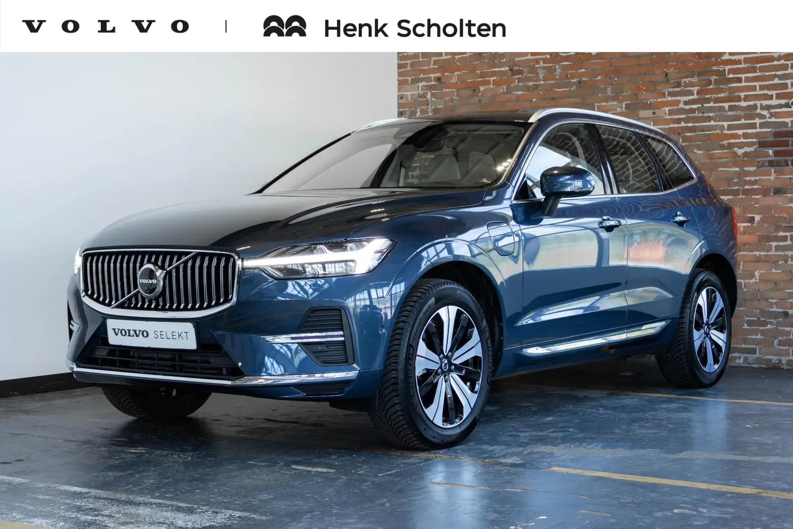 Volvo XC60 T8 Automaat Plug-in hybrid AWD Plus Bright | 360° Blauw - 1