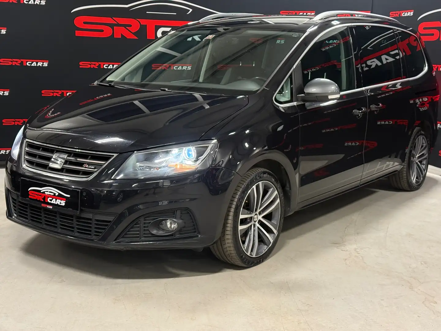 SEAT Alhambra 2.0 TDI FR-Line Allrad Aut. DSG*Kamera*Navi*7Sitze Schwarz - 2