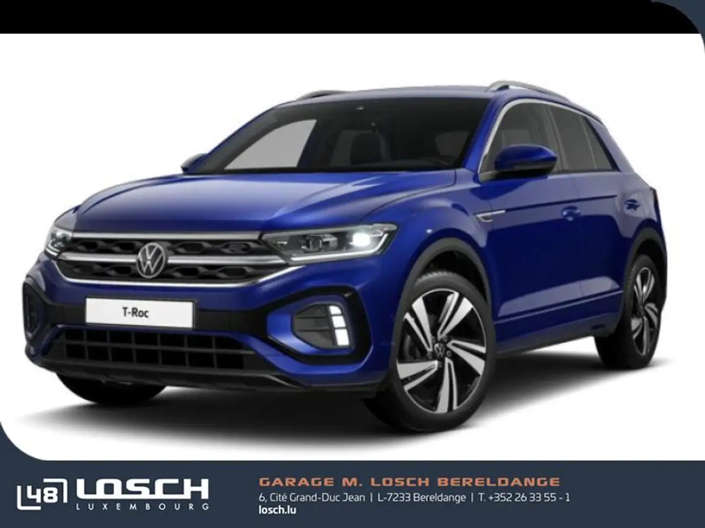 Volkswagen T-Roc R-Line Bleu - 1