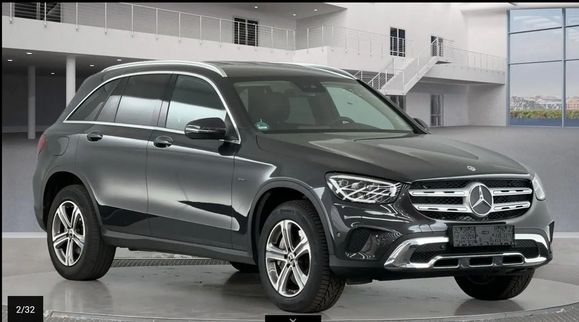 Mercedes-Benz GLC 300 e VollLeder*Kamera*Navi*LED*DAB*18* Grey - 1