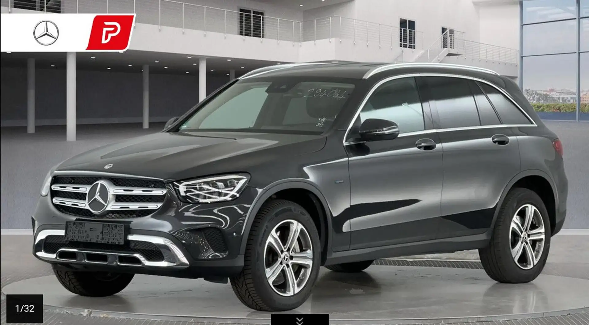 Mercedes-Benz GLC 300 e VollLeder*Kamera*Navi*LED*DAB*18* Grey - 2