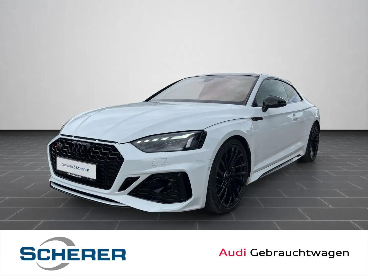 Audi RS5 2.9 TFSI tiptronic quattro NAVI SHZ P Blanc - 1