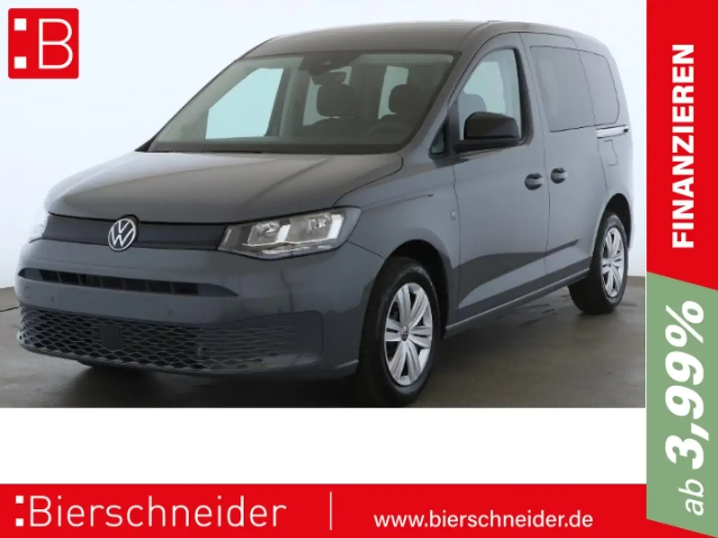 Volkswagen Caddy 1.5 TSI Basis AHK REAR VIEW SHZ Grau - 1