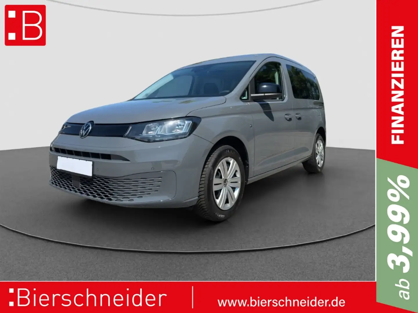 Volkswagen Caddy 1.5 TSI AHK REAR VIEW SHZ Grau - 1