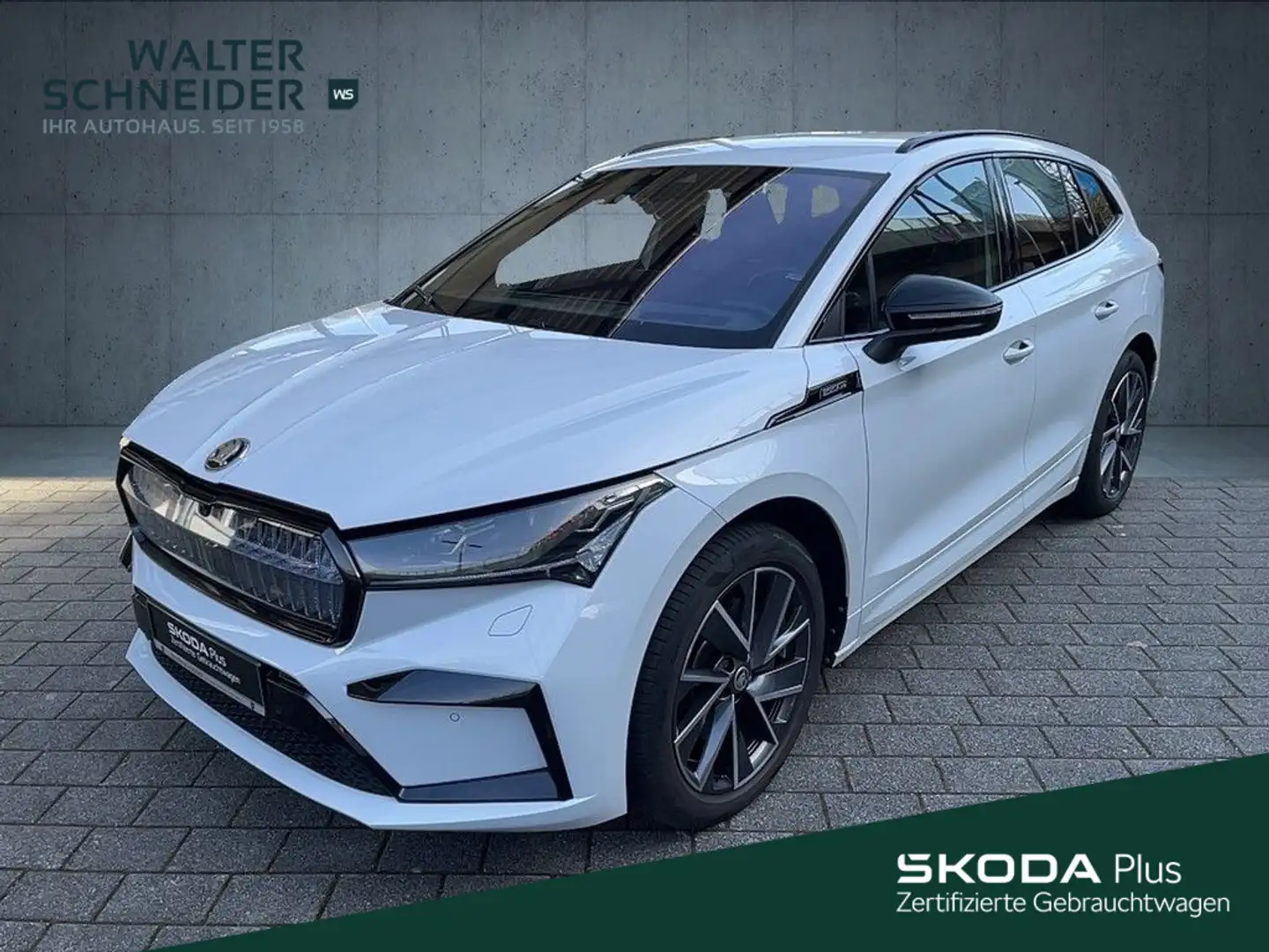 Skoda Enyaq ENYAQ 80 iV Sportline Navi Matrix-LED ACC Bílá - 1