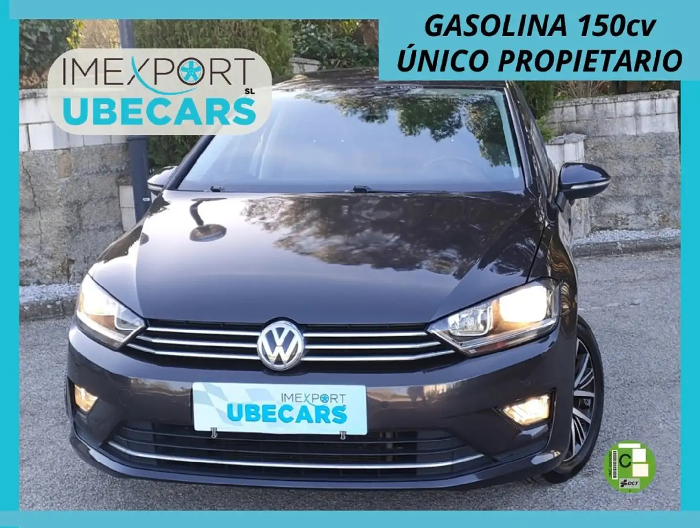 Volkswagen Golf Sportsvan Sport 1.4 TSI 150CV BMT Gris - 1