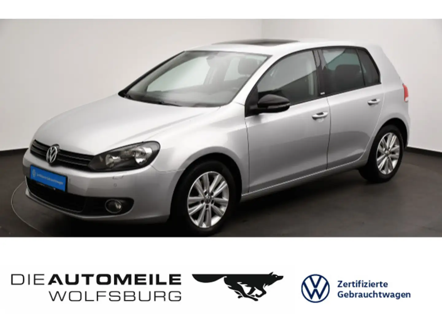 Volkswagen Golf 6 VI 1.4 TSI Style Tempo/Rückkam/Multilenk Argento - 1